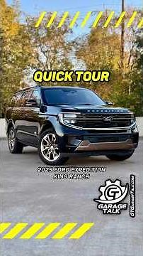 Quick Tour // 2025 Ford Expedition King Ranch