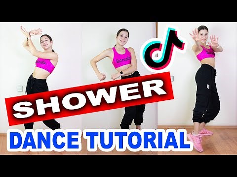 SHOWER (BECKY G) TIK TOK DANCE TUTORIAL | Shower TikTok Tutorial | Learn Fast & Easy