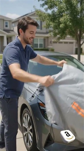 This Car Cover Folds Into a Tiny Bag! Full Review #gadgets #viral #trending