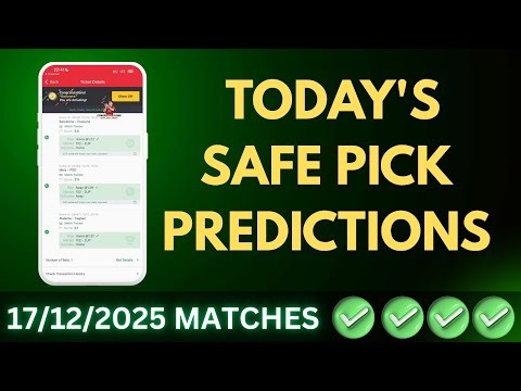Today's Sure Prediction 🔥 AI Betting Tips & Correct Score | Sure 2 Odds & Football Predictions