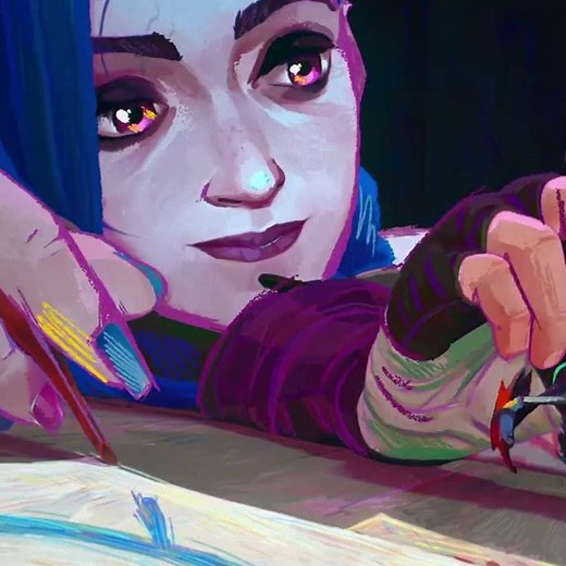 Isha and Jinx (Arcane Edit) | Babydoll - Dominic Fike #arcaneedit #arcane #jinxarcane #ishaarcane