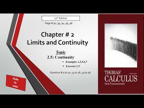 Continuity Explained with Examples & Exercise| Jump, Removable, Infinite & Oscillating Discontinuity