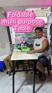 Multi purpose table #table #foldable #foldabletable #reelsfacebook | Rolie Pedroso