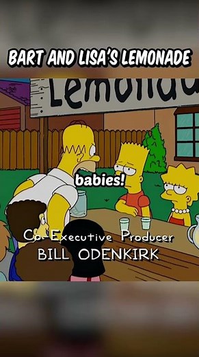 BART and Lisa’s lemonade#simpsons#lemonadestand
