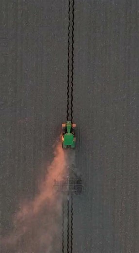 Tractors, seeds, and countryside dreams 🤗 subsoiler breaks long cracks into the soil