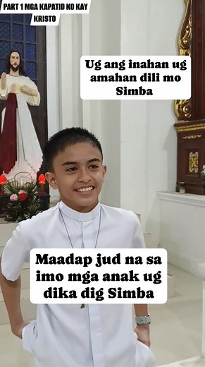 Ug ang inahan ug amahan dili dig Simba maadap jud na sa mga anak Kay na kita man na nila imong mga binuhatan. @topfans #followerseveryonehighlights #followersreels #CatholicFaithDefender #catolicos #follower #catholiclife #catholic #foryoupageシforyou | Batang Katoliko WC