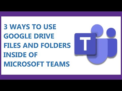 How to Add Google Files and Folders into Microsoft Teams