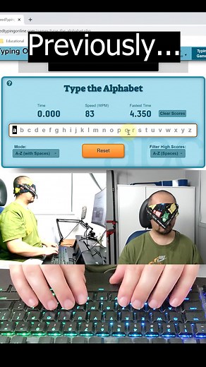 Breaking the World Record: Typing Challenge Update