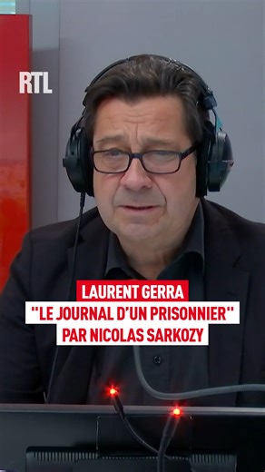 "Le Journal d’un prisonnier" : Nicolas Sarkozy, à peine sorti de prison, annonce la sortie d’un livre pour le 10 décembre 🤣 Chronique de Laurent Gerra dans RTL Matin à 8h45 avec la complicité de Jade | RTL