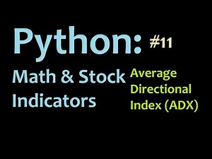 Python: Average Directional Index (ADX) Directional Movement System Calculation