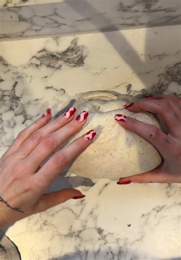 Final Shaping of an 80% Loaf with Rice Flour