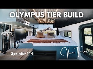 Full Sprinter Van Conversion Tour | Compact Kitchen to Sleeping Setup Revealed