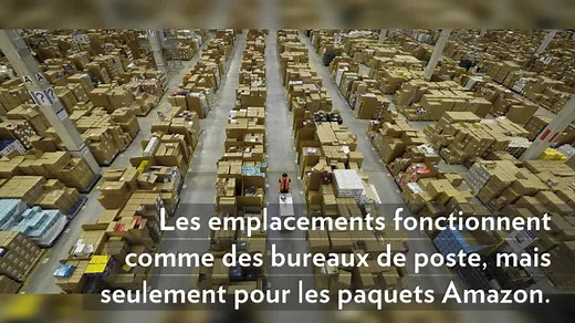 Des bureaux de poste pour les colis Amazon