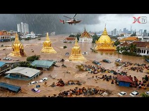 Chaos in Thailand Again: 395,000+ Displaced as Record Floods & Landslides Swallow Major Cities!