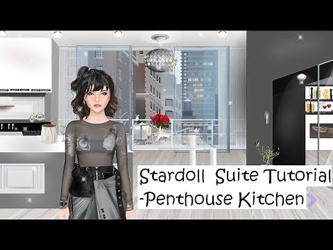 Stardoll Suite Tutorial - Penthouse Kitchen