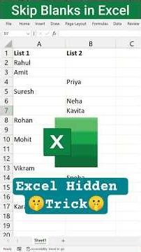 99% Excel Users Don’t Know This Copy Trick 🤯