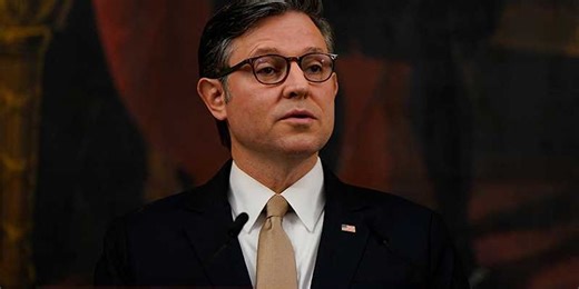 'They stormed my office': Mike Johnson claims Democrats attacked a Capitol Police officer