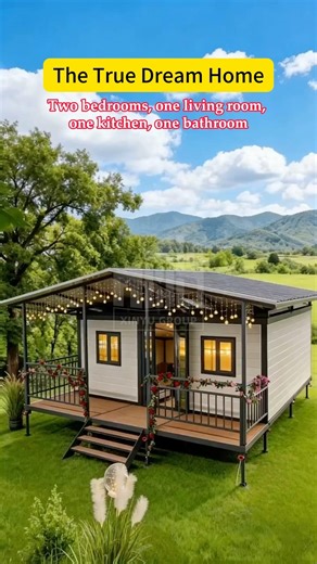 The True Dream Home #mobilehouse #prefabhouse #tinyhouse #containerhome #airbnb #resorts