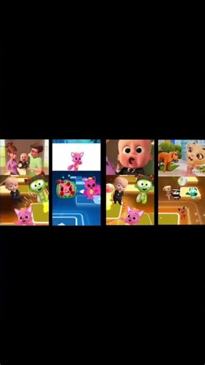 Baby Boss 🆚 Baby Shark 🆚 Italian Braintor | Tiles Hop coffin dance #tileshop #babyshark