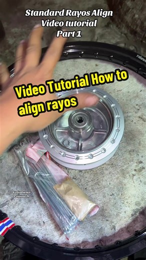 Align rayos video tutorial #fyppppppppppppppppppppppp #motorcycle #rayosalign #alignrim #align #motorcycle #viralvideo
