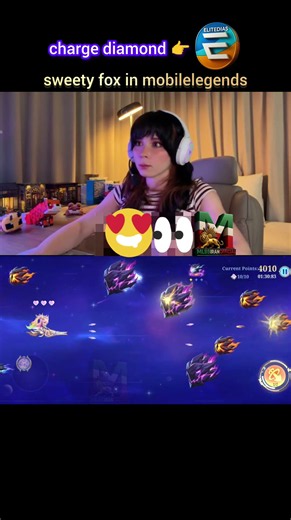 sweetie fox in mobilelegends 😱 | mlbb mobilelegend #mlbb #mobilegame #mobilelegends #mlbblivestream