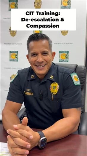 The Mindful Network on Instagram: "Crisis Intervention Team (CIT) training matters.⁠ ⁠ In Miami-Dade specially trained officers complete a 40-hour CIT program focused on de-escalation, recognizing signs of serious mental illness, and responding with empathy and compassion.⁠ ⁠ CIT officers are taught to slow things down, listen, build rapport, and support both individuals in crisis and their families during some of the most difficult moments.⁠ ⁠ Not every officer receives this training — which is