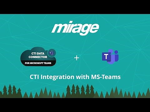 CTI Data Connector for Salesforce and Microsoft Teams for landline (PSTN) calling
