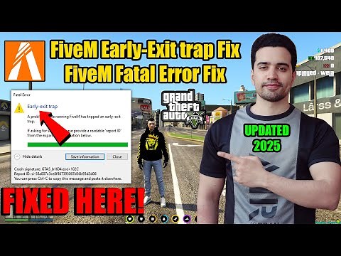 FiveM how to fix Early-Exit trap | FiveM Fatal Error Fix in 2025
