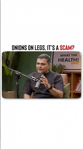Putting Onion on Feet: Myth or Truth? #HealthMyths #HomeRemedies #Wellness