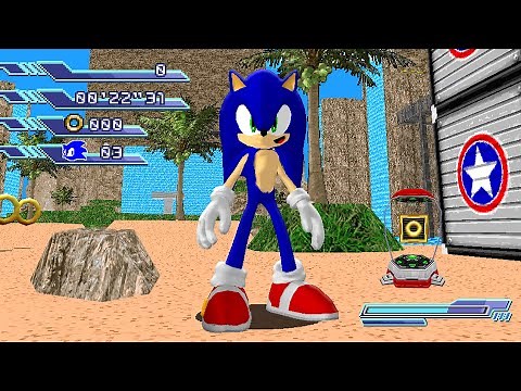 Sonic '06 Recreated in Sonic Robo Blast 2