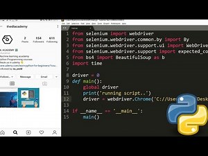 Python Instagram Bot | Finalizing Project