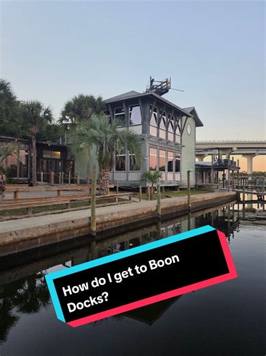 ​If you haven't been to Boon Docks in West Bay yet, consider this your sign. ✅ Two ways to get here (Land or Sea!) ✅ Rustic gift shop treasures ✅ The best local vibes in PCB ​Save this for your next Florida road trip! 🚗💨 #underthebridge #boondockswestbay #hwy79eats #pcbfoodie #howdoigetthere