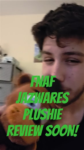 Five Nights at freddy's Jazwares plushie review is coming soon. #fnaf #jazwares