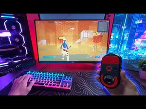 Fortnite POV with Satisfying Keyboard Clicks 🔥