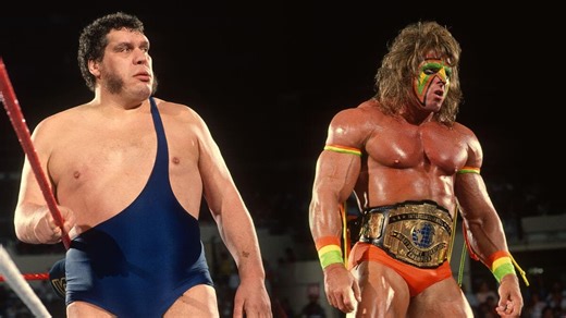 WWE Vault Unearths Classic Ultimate Warrior Vs. Andre The Giant Clash From Saturday Night's Main Event
