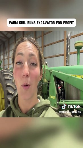 Farm Girl Dominates Excavator Operations, Part 7