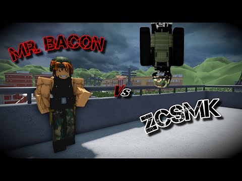 Fight Mr. Bacon Roblox (Zombie City)
