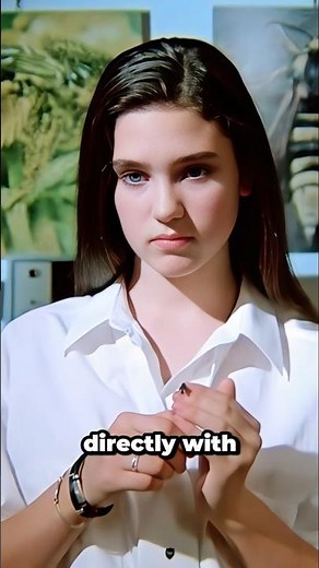 Jennifer Connelly — The Wild Behind-the-Scenes Secrets of Phenomena 🦋 #JenniferConnelly #MovieTrivia