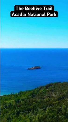 The Beehive Trail | Acadia National Park #adventure #hikingadventures #mountains #bushesonthetrail