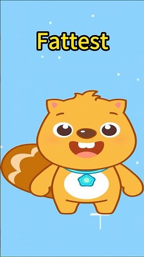 Comparative for Kids | ER, EST | #beva #english #preschool #kids