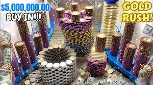 🔵(Record Win) High Risk Coin Pusher $5,000,000.00 Buy In!!! (Made Millions) Mega Jackpot!!! #coinpusher | A&V Coin Pusher