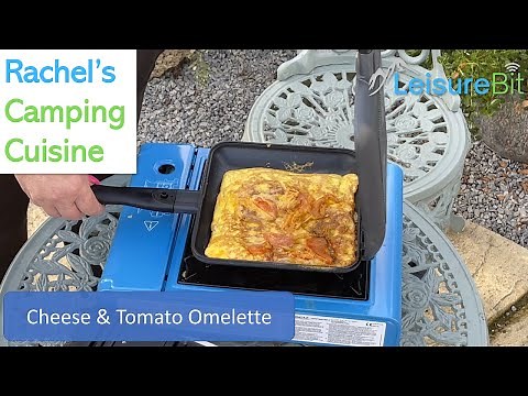 Cheese & Tomato Omelette in the Ridgemonkey - Camping Cuisine with Rachel