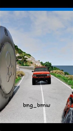 Epic BeamNG.Drive crashes! 💥 Real physics, wild stunts, and pure chaos! #viral #crashtest