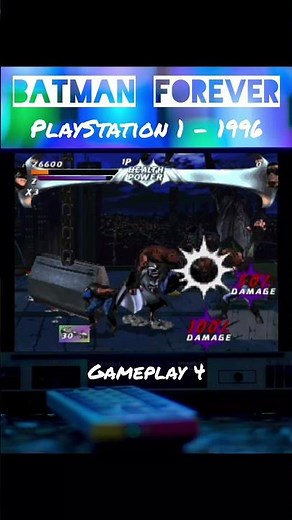 Batman Forever PS1 - 1996 Gameplay 4