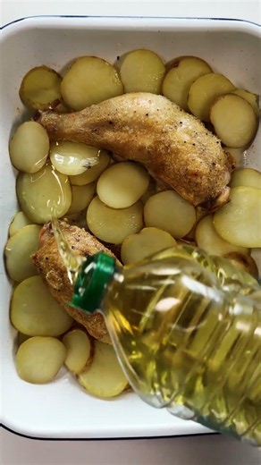 Roast chicken and potatoes is a fail-safe delicious dinner you can make in one pan
