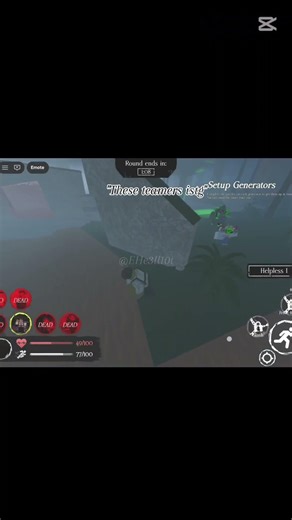 (Old Clip) Accusations. - Kyu Kurarin | #forsaken #roblox #lms #vent