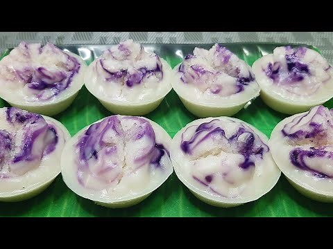 STEAMED RICE PUTO RECIPE USING RICE FLOUR | BINGKANG PINALUTAW IN BISAYA | PUTONG BIGAS RECIPE