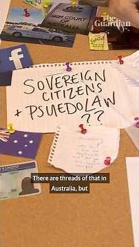 What is a sovereign citizen? And why do they believe laws don't apply to them?