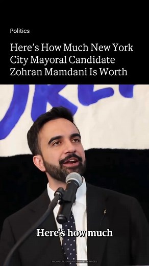 What is Zohran Mamdani's net worth? Despite his own privileged path to power, or perhaps because of it, the son of a Columbia University professor and a movie director is campaigning as a socialist intent on redistributing New York’s wealth. Read more: http://on.forbes.com/61834cVMx | Forbes