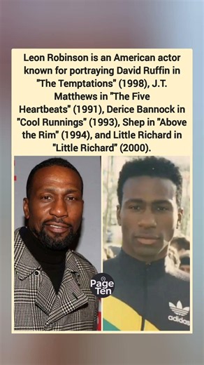 Leon Robinson: David Ruffin to Little Richard, legend #leonrobinson #shorts
